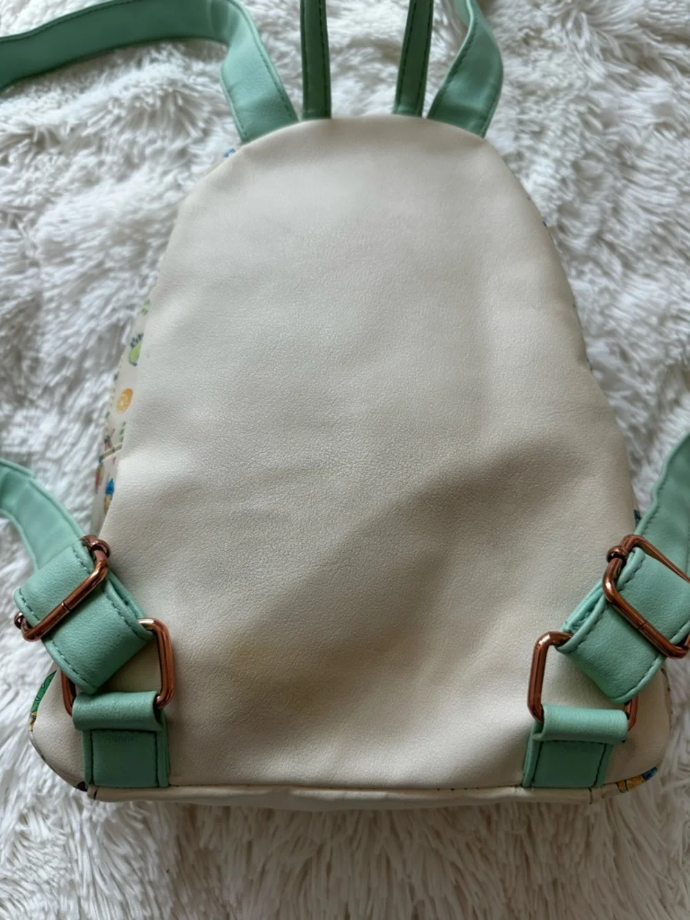 Loungefly Disney Lilo & Stitch Vacation Vibes Mini Backpack 10” Tropical Print